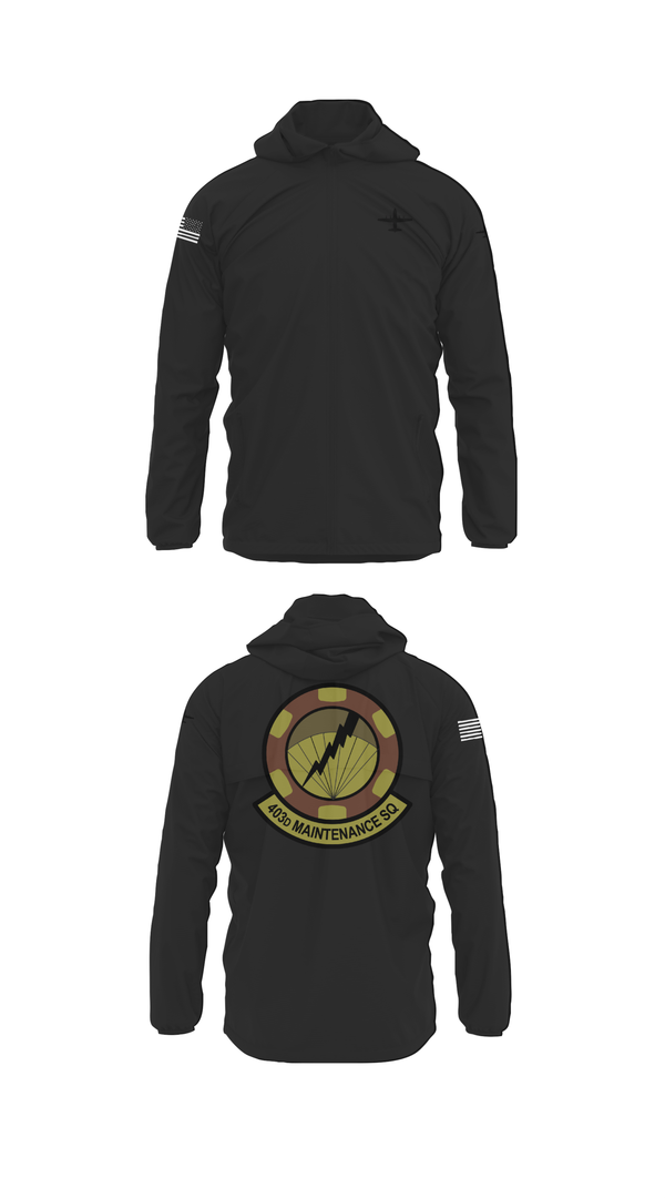 Windbreaker, 403 Maintenance Sqd, Air Force, Teamtime, Team time, sublimation, custom sports apparel, team uniforms, spirit wear, spiritwear, sports uniforms, custom shirts, team store, custom team store, fundraiser sports, apparel fundraiser