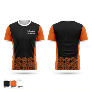 Short Sleeve Performance Shirt, Valley Rise Basketball, Men's Basketball, Teamtime, Team time, sublimation, custom sports apparel, team uniforms, spirit wear, spiritwear, sports uniforms, custom shirts, team store, custom team store, fundraiser sports, apparel fundraiser