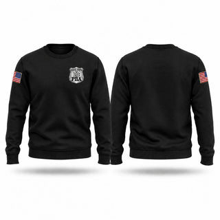 Crew Neck Sweatshirt, Pelham Manor PBA, Police, Teamtime, Team time, sublimation, custom sports apparel, team uniforms, spirit wear, spiritwear, sports uniforms, custom shirts, team store, custom team store, fundraiser sports, apparel fundraiser