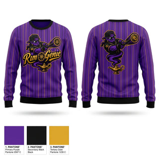 Crew Neck Sweatshirt, Rim Genie, Softball, Teamtime, Team time, sublimation, custom sports apparel, team uniforms, spirit wear, spiritwear, sports uniforms, custom shirts, team store, custom team store, fundraiser sports, apparel fundraiser