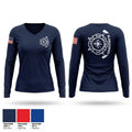 S.H.I.F.T 69286455 Women's Long Sleeve V-neck Shirt - 1