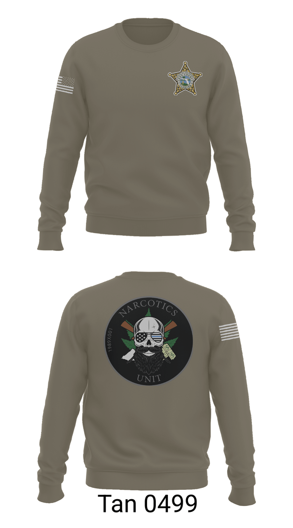 Crew Neck Sweatshirt, Special Investigations Bureau, Police, Teamtime, Team time, sublimation, custom sports apparel, team uniforms, spirit wear, spiritwear, sports uniforms, custom shirts, team store, custom team store, fundraiser sports, apparel fundraiser