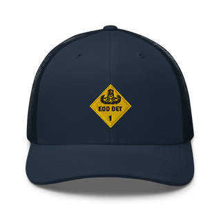 1st EOD DET 18111177 Retro Trucker Hat | Yupoong 6606