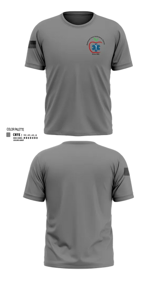 Short Sleeve Performance Shirt, Appleseed Joint Ambulance District, EMS/EMT, Teamtime, Team time, sublimation, custom sports apparel, team uniforms, spirit wear, spiritwear, sports uniforms, custom shirts, team store, custom team store, fundraiser sports, apparel fundraiser