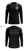 Presidio Police Department Long Sleeve Performance Shirt - 6