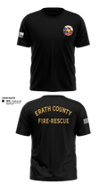 Erath county fire and rescue 83081159 Short Sleeve Performance Shirt - 1