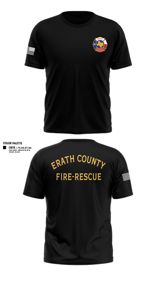 Short Sleeve Performance Shirt, Erath county fire and rescue, Fire Department, Teamtime, Team time, sublimation, custom sports apparel, team uniforms, spirit wear, spiritwear, sports uniforms, custom shirts, team store, custom team store, fundraiser sports, apparel fundraiser