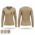 236 ICTC 839830 Women's Long Sleeve V-neck Shirt - 1