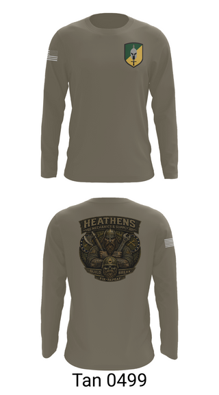 Long Sleeve Performance Shirt, 152 mp co, Army, Teamtime, Team time, sublimation, custom sports apparel, team uniforms, spirit wear, spiritwear, sports uniforms, custom shirts, team store, custom team store, fundraiser sports, apparel fundraiser