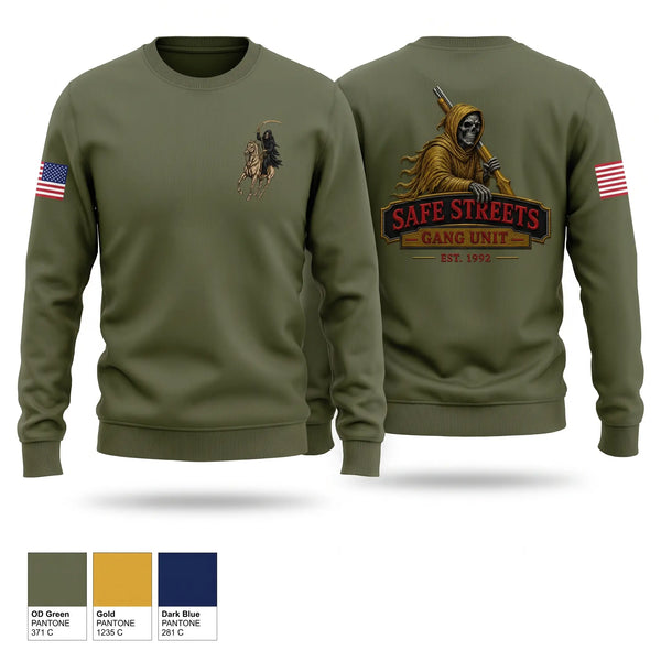 Crew Neck Sweatshirt, SSGU, Police, Teamtime, Team time, sublimation, custom sports apparel, team uniforms, spirit wear, spiritwear, sports uniforms, custom shirts, team store, custom team store, fundraiser sports, apparel fundraiser