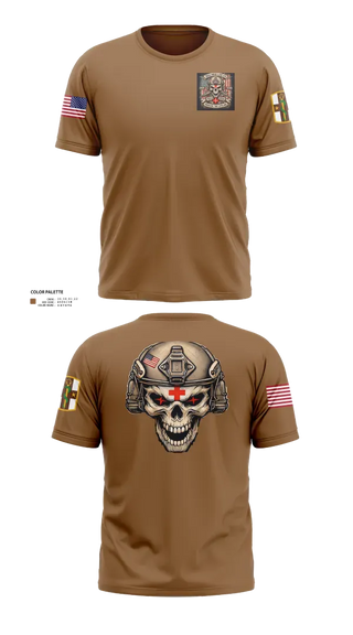 Short Sleeve Performance Shirt, 354 Medical Logistics Company, Army, Teamtime, Team time, sublimation, custom sports apparel, team uniforms, spirit wear, spiritwear, sports uniforms, custom shirts, team store, custom team store, fundraiser sports, apparel fundraiser