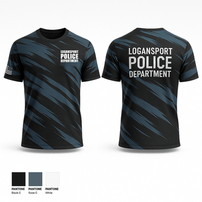 Logansport Police Department 97053564 Short Sleeve Performance Shirt - 1