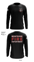 MONTROSE FIRE DEPARTMENT 23525519 Long Sleeve Performance Shirt - 29