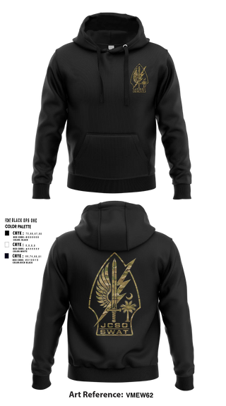 Hoodie, JCSO SWAT1, Police, Teamtime, Team time, sublimation, custom sports apparel, team uniforms, spirit wear, spiritwear, sports uniforms, custom shirts, team store, custom team store, fundraiser sports, apparel fundraiser