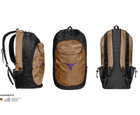 Gear Bag, Longhorns, Softball, Teamtime, Team time, sublimation, custom sports apparel, team uniforms, spirit wear, spiritwear, sports uniforms, custom shirts, team store, custom team store, fundraiser sports, apparel fundraiser