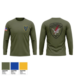 Long Sleeve Performance Shirt, Greenburgh Police Department SWAT, Police, Teamtime, Team time, sublimation, custom sports apparel, team uniforms, spirit wear, spiritwear, sports uniforms, custom shirts, team store, custom team store, fundraiser sports, apparel fundraiser