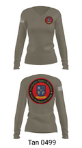 Intelligence Support Battalion 57442174 Women's Long Sleeve V-neck Shirt - 77