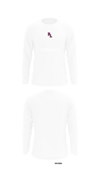 Long Sleeve Performance Shirt, Batesburg Leesville Middle School Girls Basketball, Women's Basketball, Teamtime, Team time, sublimation, custom sports apparel, team uniforms, spirit wear, spiritwear, sports uniforms, custom shirts, team store, custom team store, fundraiser sports, apparel fundraiser