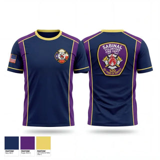 Short Sleeve Performance Shirt, Sabinal Volunteer Fire Department, Fire Department, Teamtime, Team time, sublimation, custom sports apparel, team uniforms, spirit wear, spiritwear, sports uniforms, custom shirts, team store, custom team store, fundraiser sports, apparel fundraiser
