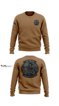 Whitman County Sheriff's Office Corrections 85641181 Crew Neck Sweatshirt - 100
