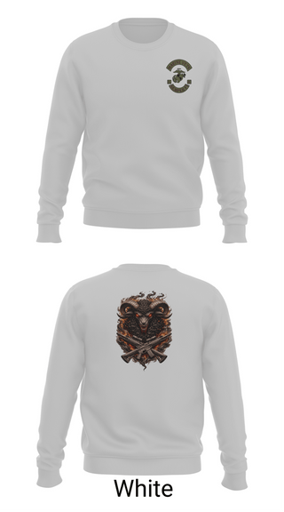 Crew Neck Sweatshirt, Black sheep, Marines, Teamtime, Team time, sublimation, custom sports apparel, team uniforms, spirit wear, spiritwear, sports uniforms, custom shirts, team store, custom team store, fundraiser sports, apparel fundraiser