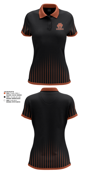 Womens Short Sleeve Performance Polo, Macon Tiger Golf, Golf, Teamtime, Team time, sublimation, custom sports apparel, team uniforms, spirit wear, spiritwear, sports uniforms, custom shirts, team store, custom team store, fundraiser sports, apparel fundraiser