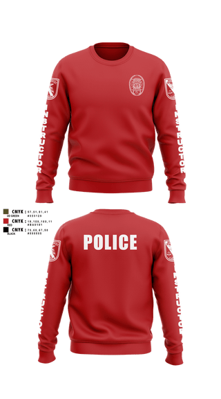 Crew Neck Sweatshirt, Astatula Police Department, , Teamtime, Team time, sublimation, custom sports apparel, team uniforms, spirit wear, spiritwear, sports uniforms, custom shirts, team store, custom team store, fundraiser sports, apparel fundraiser