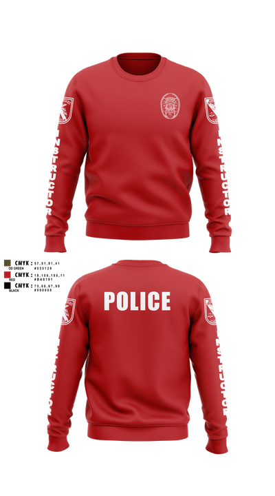 Astatula Police Department 20929188 Crew Neck Sweatshirt - 5