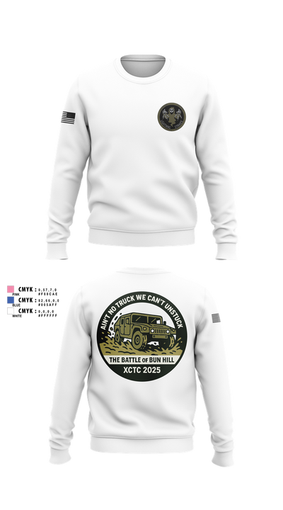 A 1/111 Field Artillery 90044147 Crew Neck Sweatshirt - 3