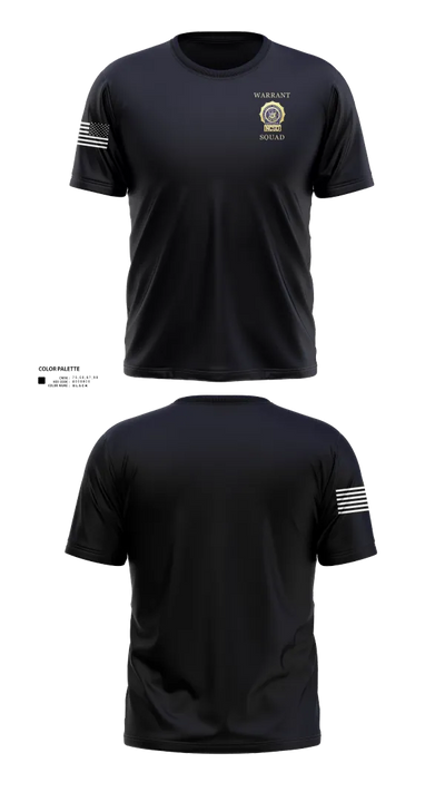 NCSD Warrant Squad 52511437 Old School Cotton Feel Shirt - 20