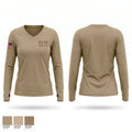 DSTB, DSB, 1AD Women's Long Sleeve V-neck Shirt - 1