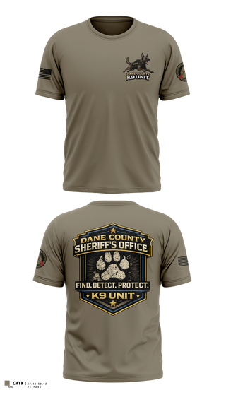 Old School Cotton Feel Shirt, Dane County K9, Police, Teamtime, Team time, sublimation, custom sports apparel, team uniforms, spirit wear, spiritwear, sports uniforms, custom shirts, team store, custom team store, fundraiser sports, apparel fundraiser