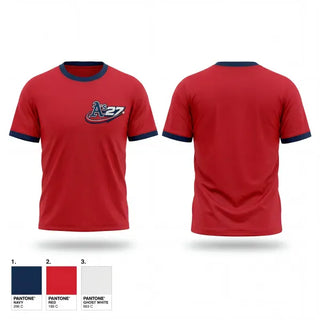 Short Sleeve Performance Shirt, Little Rock A’s, Baseball, Teamtime, Team time, sublimation, custom sports apparel, team uniforms, spirit wear, spiritwear, sports uniforms, custom shirts, team store, custom team store, fundraiser sports, apparel fundraiser