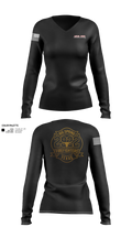 Local 2922 87174317 Women's Long Sleeve V-neck Shirt - 21