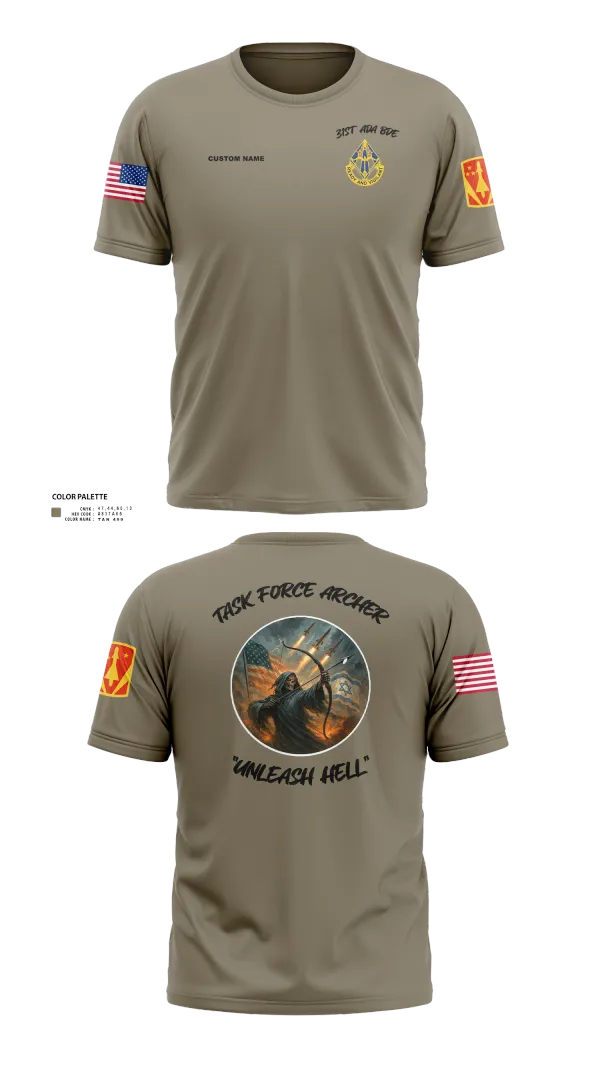 Short Sleeve Performance Shirt, HHB, 31st ADA BDE, , Teamtime, Team time, sublimation, custom sports apparel, team uniforms, spirit wear, spiritwear, sports uniforms, custom shirts, team store, custom team store, fundraiser sports, apparel fundraiser