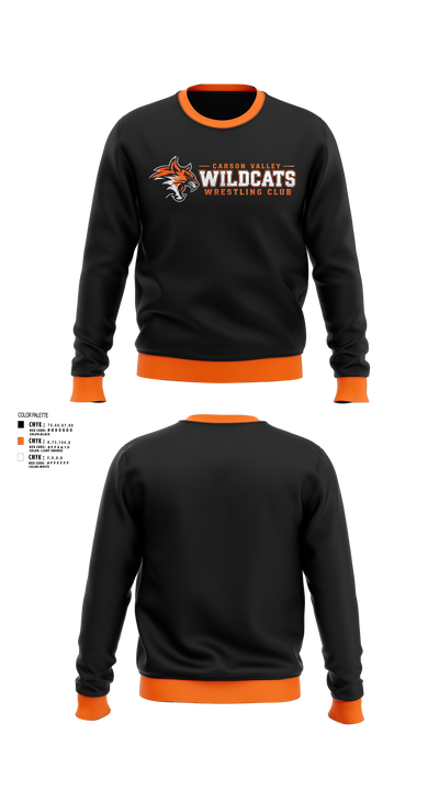 Carson Valley Wildcats Crew Neck Sweatshirt - 3
