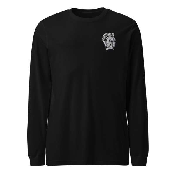 Milford Spartans Boys Soccer 84740771 Unisex Long Sleeve Tee | Bella + Canvas 3501