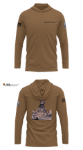 Battleship Wisconsin Div Long Sleeve Hooded Sun Shirt - 6