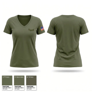 Womens Short Sleeve Vneck Shirt, Test, Police, Teamtime, Team time, sublimation, custom sports apparel, team uniforms, spirit wear, spiritwear, sports uniforms, custom shirts, team store, custom team store, fundraiser sports, apparel fundraiser