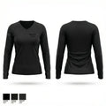 Dyersburg Police 83663481 Women's Long Sleeve V-neck Shirt - 1