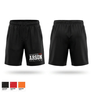 Athletic Shorts With Pockets, Arson Squad, Fire Department, Teamtime, Team time, sublimation, custom sports apparel, team uniforms, spirit wear, spiritwear, sports uniforms, custom shirts, team store, custom team store, fundraiser sports, apparel fundraiser