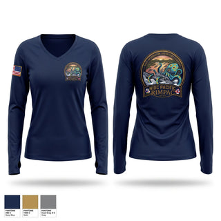 Old School Cotton Feel Shirt, NIOC PACIFIC - RIMPAC 2026, Navy, Teamtime, Team time, sublimation, custom sports apparel, team uniforms, spirit wear, spiritwear, sports uniforms, custom shirts, team store, custom team store, fundraiser sports, apparel fundraiser