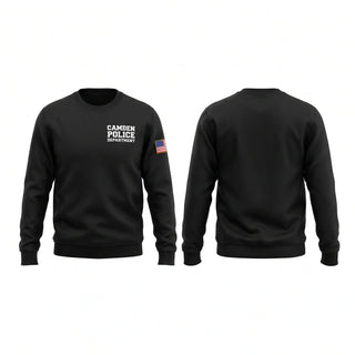 Crew Neck Sweatshirt, Camden Police Department, Police, Teamtime, Team time, sublimation, custom sports apparel, team uniforms, spirit wear, spiritwear, sports uniforms, custom shirts, team store, custom team store, fundraiser sports, apparel fundraiser