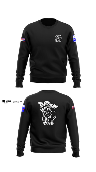 Crew Neck Sweatshirt, 3rd PLT Bad Boys3rd PLT Bad Boys3rd PLT Bad BoysDismount Ewoks, , Teamtime, Team time, sublimation, custom sports apparel, team uniforms, spirit wear, spiritwear, sports uniforms, custom shirts, team store, custom team store, fundraiser sports, apparel fundraiser