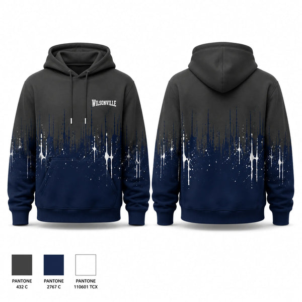 Hoodie, Wilsonville, Men's Basketball, Teamtime, Team time, sublimation, custom sports apparel, team uniforms, spirit wear, spiritwear, sports uniforms, custom shirts, team store, custom team store, fundraiser sports, apparel fundraiser