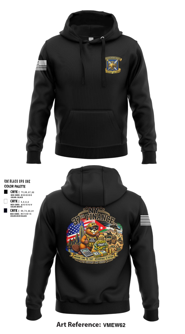 Hoodie, 37TH, National Guard, Teamtime, Team time, sublimation, custom sports apparel, team uniforms, spirit wear, spiritwear, sports uniforms, custom shirts, team store, custom team store, fundraiser sports, apparel fundraiser