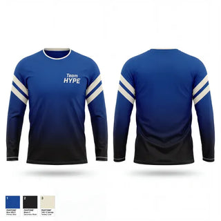 Long Sleeve Performance Shirt, Team HYPE, Men's Basketball, Teamtime, Team time, sublimation, custom sports apparel, team uniforms, spirit wear, spiritwear, sports uniforms, custom shirts, team store, custom team store, fundraiser sports, apparel fundraiser