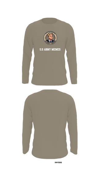 Long Sleeve Performance Shirt, U.S Army memes, , Teamtime, Team time, sublimation, custom sports apparel, team uniforms, spirit wear, spiritwear, sports uniforms, custom shirts, team store, custom team store, fundraiser sports, apparel fundraiser