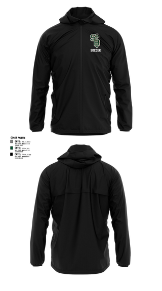 Windbreaker, Saint Bonaventure Soccer, Men's Soccer, Teamtime, Team time, sublimation, custom sports apparel, team uniforms, spirit wear, spiritwear, sports uniforms, custom shirts, team store, custom team store, fundraiser sports, apparel fundraiser