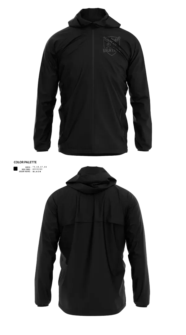 Windbreaker, Eastern Iowa Valkyries, Softball, Teamtime, Team time, sublimation, custom sports apparel, team uniforms, spirit wear, spiritwear, sports uniforms, custom shirts, team store, custom team store, fundraiser sports, apparel fundraiser